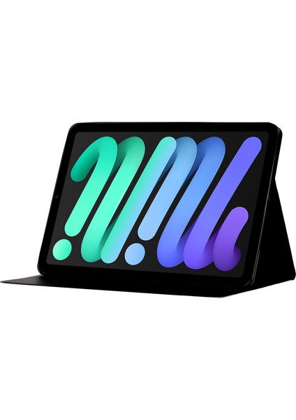 Ipad 10.9 (2022) Mermer Desen Baskı Stand Tablet Kapak Otomatik Uyanma / Uyku Pu Deri Tam Koruma Kartı Tutucu Kılıf (Yurt Dışından)