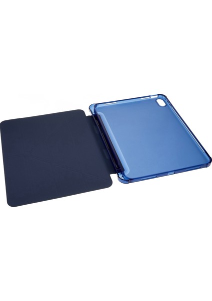 Ipad 10.9 (2022) / Ipad 10. Gen Origami Stand Otomatik Uyanma / Uyku Kapağı Pu Deri + Tpu Tablet Kılıfı Pencil Tutucu (Yurt Dışından)