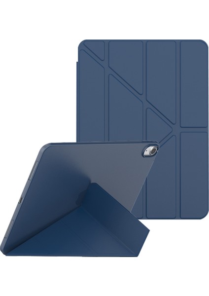 Ipad 10.9 (2022) Origami Stand Pu Deri + Tpu Koruyucu Kılıf Tablet Bırak-Kötü Kapak (Yurt Dışından)