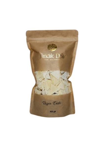 Ev Yapımı Üçgen Erişte 400 Gr.