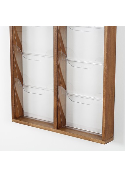 Duvar Tipi Ahşap Dergilik - Broşürlük fiyatları