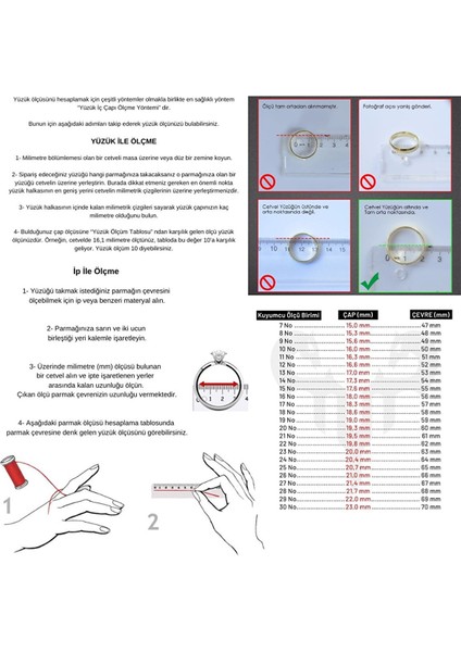 ÇGK KUYUMCULUK Baget Taşlı Yüzük CGKYZK0045