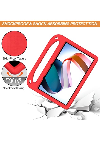Xfashion Xiaomi Redmi Pad Için Bırak-Kötü Eva Tablet Kılıf Katlanabilir Kickstand Taşınabilir El Koruyucu Kapak (Yurt Dışından) fiyatları