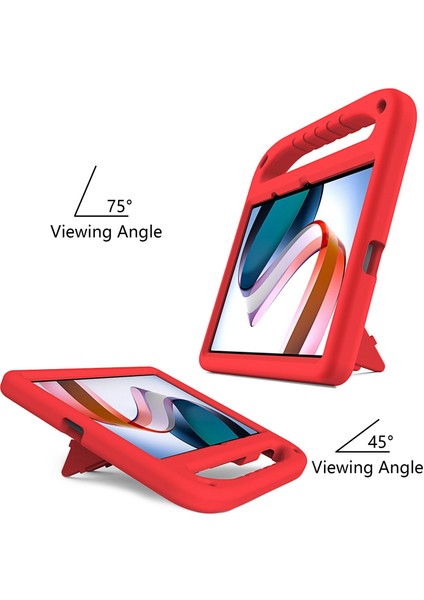 Xfashion Xiaomi Redmi Pad Için Bırak-Kötü Eva Tablet Kılıf Katlanabilir Kickstand Taşınabilir El Koruyucu Kapak (Yurt Dışından) modelleri
