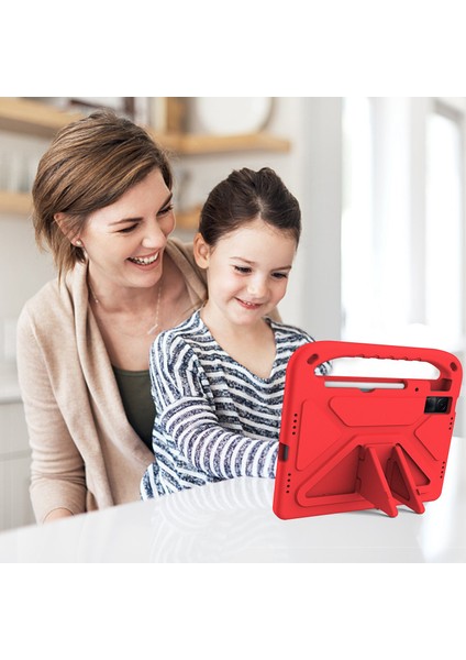 Xfashion Xiaomi Redmi Pad Için Bırak-Kötü Eva Tablet Kılıf Katlanabilir Kickstand Taşınabilir El Koruyucu Kapak (Yurt Dışından) indirimleri