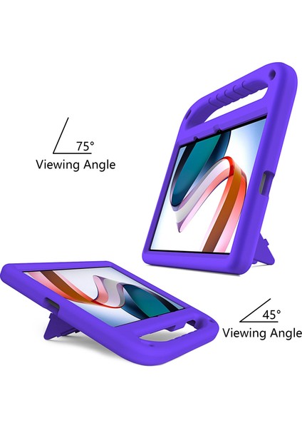 Xfashion Xiaomi Redmi Pad Için Bırak-Kötü Eva Tablet Kılıf Katlanabilir Kickstand Taşınabilir El Koruyucu Kapak (Yurt Dışından) modelleri