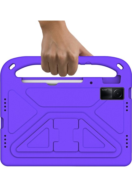 Xfashion Xiaomi Redmi Pad Için Bırak-Kötü Eva Tablet Kılıf Katlanabilir Kickstand Taşınabilir El Koruyucu Kapak (Yurt Dışından) fırsatları
