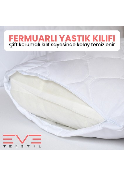 6 Adet Diamond Plus Kapitone Yastık 50*70 cm 800 gr