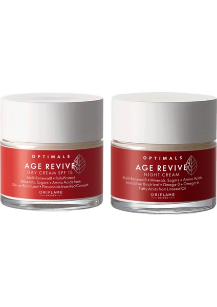 Age Revive Gece Kremi + Age Revive Gündüz Kremi Set