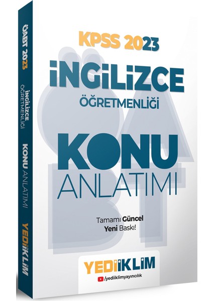 ÖABT 2023 Ingilizce Öğretmenliği Konu Anlatımı
