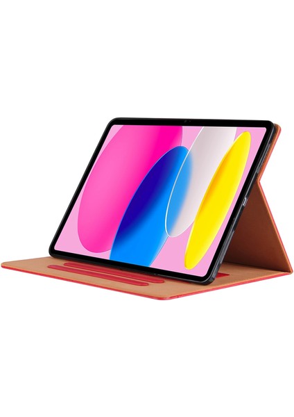 Ipad 10.9 (2022) Için Koruyucu Tablet Kasası, Pu Deri Çiçek Kelebek Baskılı Tablet Standı Kapak Otomatik Uyandırma / Uyku Kartı Tutucu (Yurt Dışından) fiyatları