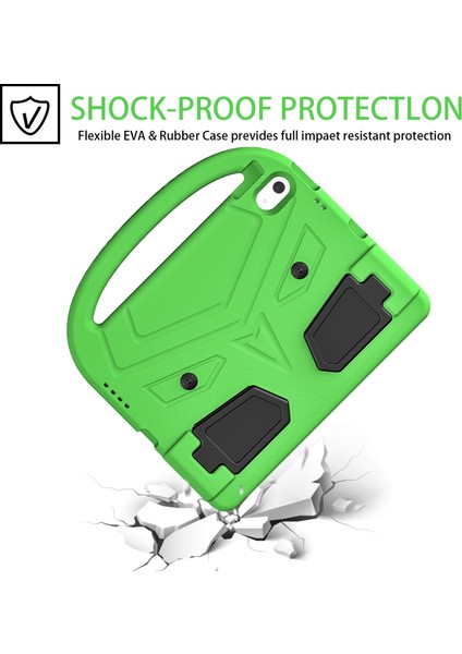 Ipad 10.9 (2022) Sparrow Style Eva Case Katlanabilir Kickstand Damla Geçirmez Tablet Koruyucu Kapak Taşınabilir Saplı (Yurt Dışından)