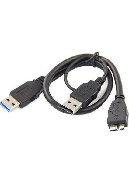 usb 3.0 to mikro usb B harici harddisk data kablosu hdd Y kablo