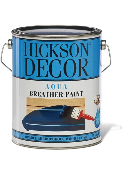 Hickson Decor Aqua Breather Paint Antrasit Gri 2,5 Lt