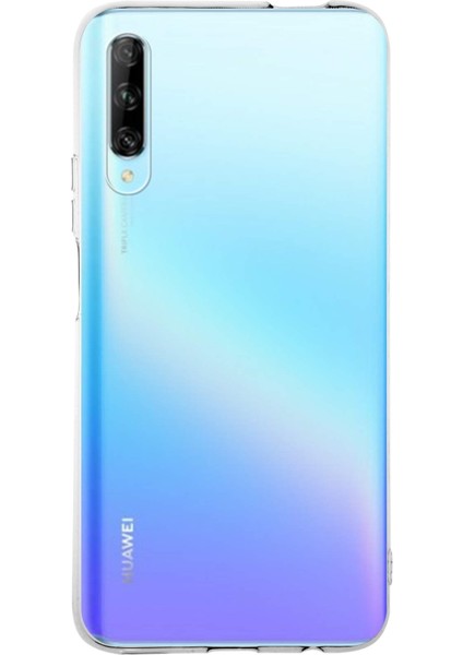 Huawei P Smart Pro Kapak 1mm Şeffaf Silikon Kılıf