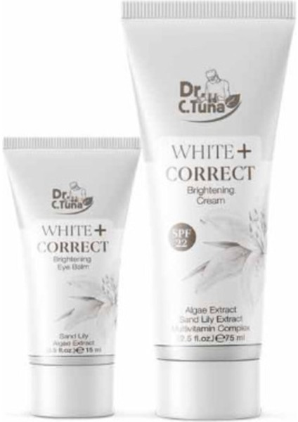 White Correct Özel Set Göz Balm 15 ml Krem 75 ml