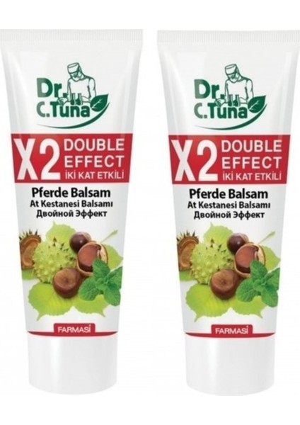 Dr.c.tuna Çift Etkili At Kestanesi Balsamı Jeli 250 ml / 2'li Set