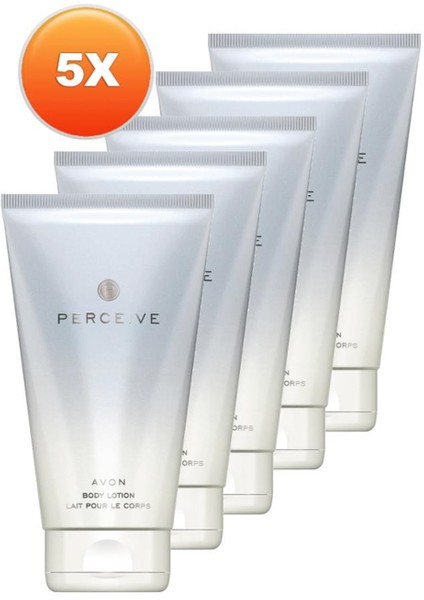 Perceive Kadın Vücut Losyonu 150 ml Beşli Set