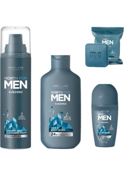 North For Men Subzero Erkek Bakım Seti MEN