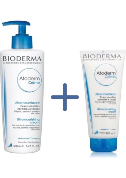 Atoderm Cream 500ML + Atoderm Cream 200ML