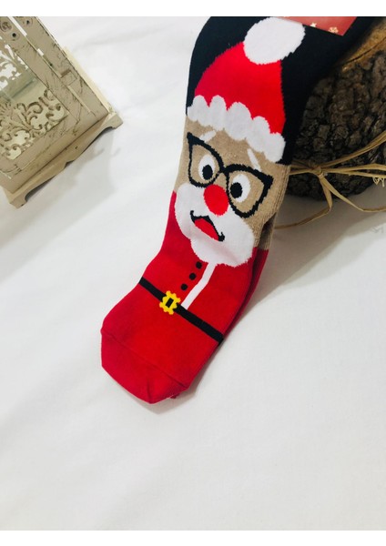 Kadın & Erkek Unisex Yeni Yıl Yılbaşı Soket Çorap fırsatları
