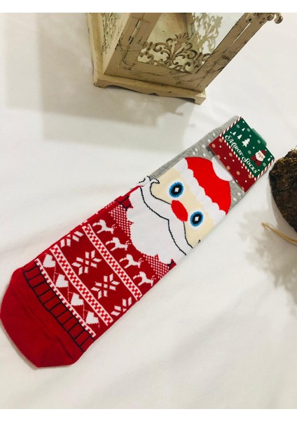 Kadın & Erkek Unisex Yeni Yıl Yılbaşı Soket Çorap fırsatları