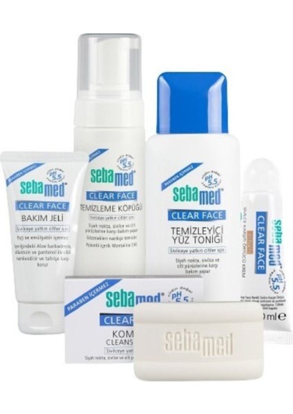 ve 4 Adım Seti Sebamed 4 Adım