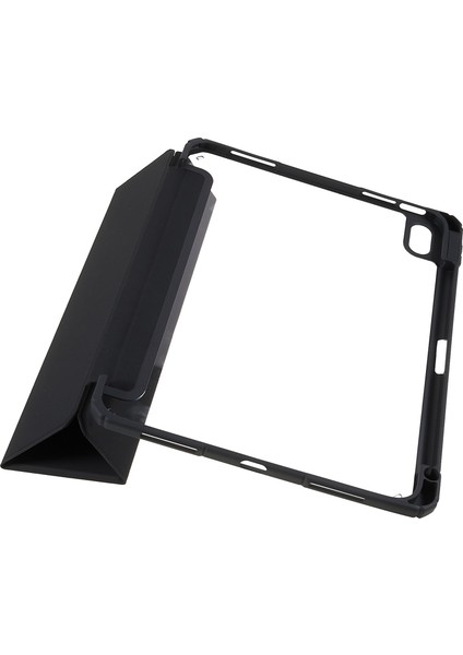 Ipad Için Mutural 10.9 (2022) Hibrit Tpu+Pc Tam Gövde Koruyucu Kasa Şeffaf Geri Şok Geçirmez Stand Kapağı Kalem Yuvası (Yurt Dışından) fırsatları