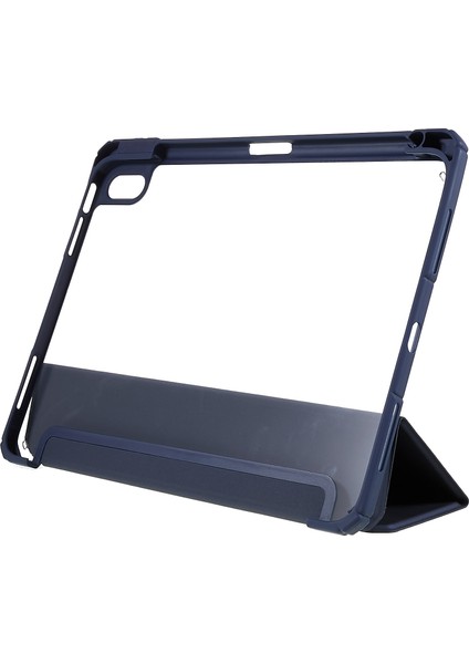 Ipad Için Mutural 10.9 (2022) Hibrit Tpu+Pc Tam Gövde Koruyucu Kasa Şeffaf Geri Şok Geçirmez Stand Kapağı Kalem Yuvası (Yurt Dışından) fiyatları