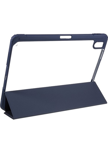 Ipad Için Mutural 10.9 (2022) Hibrit Tpu+Pc Tam Gövde Koruyucu Kasa Şeffaf Geri Şok Geçirmez Stand Kapağı Kalem Yuvası (Yurt Dışından) modelleri