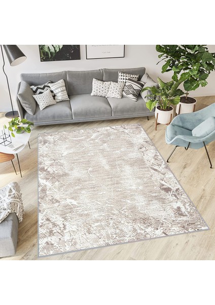 Dijital Baskı Yıkanabilir Kaymaz Taban Salon Halısı RVG0561