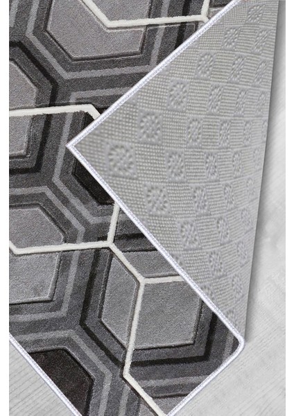 Dijital Baskı Yıkanabilir Kaymaz Taban Salon Halısı RVG0563
