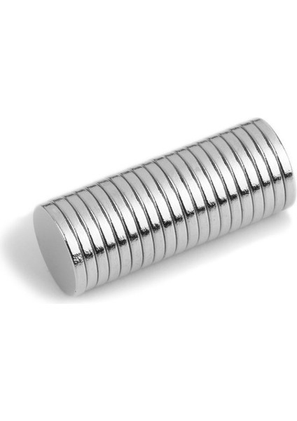 Neodyum Mıknatıs Yuvarlak 8X1MM - 15 Adet