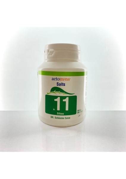 Schüssler Silicea Mineral Tuz No.11