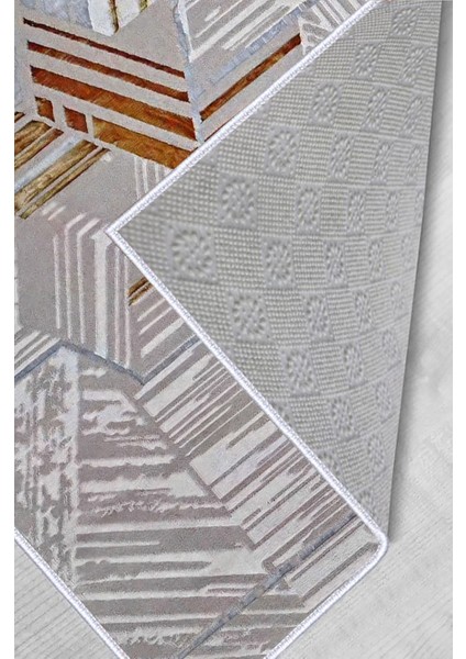 Dijital Baskı Yıkanabilir Kaymaz Taban Salon Halısı RVG0567 modelleri