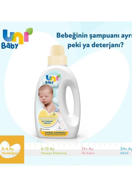 Uni Baby Yenidoğan Sıvı Çamaşır Sabunu 1500 ml