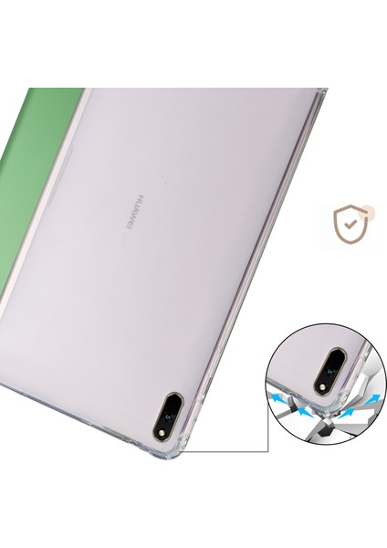 Huawei Için Matepad 11 (2021) Pu Deri Tri-Katlı Stand Folio Şok Geçirmez Kasa Otomatik Uyku / Kalem Tutucu Ile Uyandıran Akıllı Tablet Kapak (Yurt Dışından) fırsatları