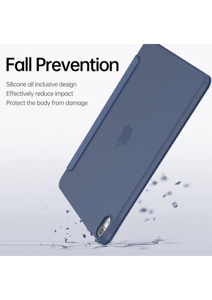 Ipad 10.9 (2022) Origami Stand Pu Deri + Tpu Koruyucu Kılıf Tablet Bırak-Kötü Kapak (Yurt Dışından) modelleri