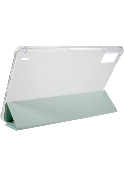 Xiaomi Pad 5 Pro 12.4 (2022) Trifold Stand Pu Deri Tablet Kılıf Tam Koruma Mat Tpu Arka Kapak (Yurt Dışından) modelleri
