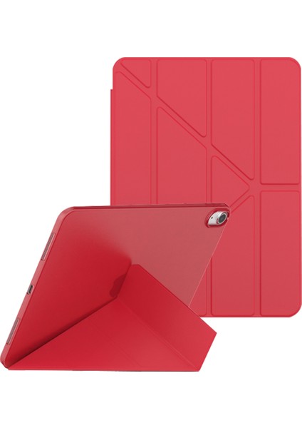 Ipad 10.9 (2022) Origami Stand Pu Deri + Tpu Koruyucu Kılıf Tablet Bırak-Kötü Kapak (Yurt Dışından)