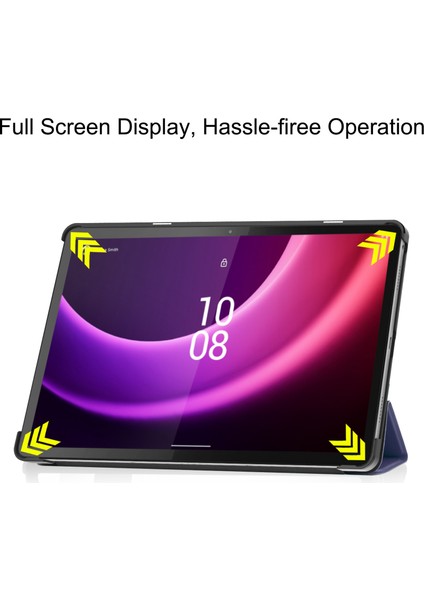 Lenovo Sekmesi Için P11 Gen 2 Pu Deri Üçlü Stand Tablet Şok Geçirmez Kasa Otomatik Uyanma / Uyku Tam Koruma Kapağı (Yurt Dışından) modelleri
