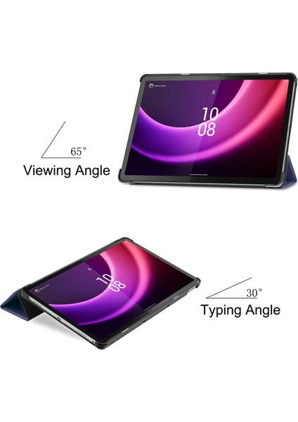 Lenovo Sekmesi Için P11 Gen 2 Pu Deri Üçlü Stand Tablet Şok Geçirmez Kasa Otomatik Uyanma / Uyku Tam Koruma Kapağı (Yurt Dışından) indirimleri