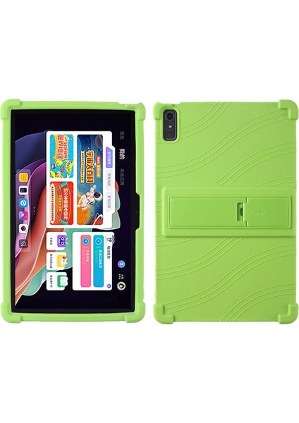 Lenovo Sekmesi Için P11 Gen 2 / Tab P11 2022 TB-350 Kickstand Tablet Kılıfı Yumuşak Silikon Dört Köşe Şok Geçirmez Kapak (Yurt Dışından)