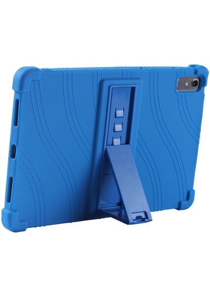 Lenovo Sekmesi Için P11 Gen 2 / Tab P11 2022 TB-350 Kickstand Tablet Kılıfı Yumuşak Silikon Dört Köşe Şok Geçirmez Kapak (Yurt Dışından) modelleri
