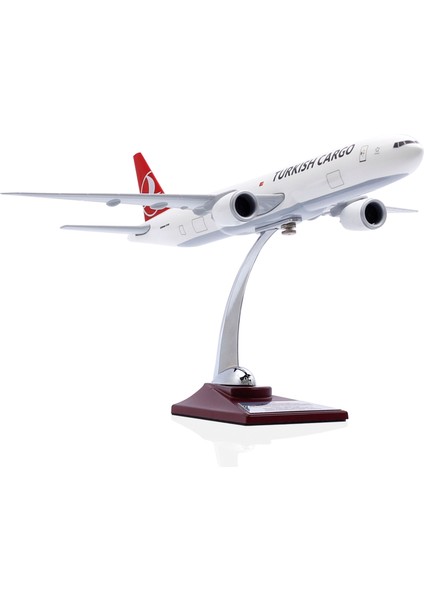 1:200 Boeing 777-300 Thy Lisanslı Model Uçak, Thy Uçak Maketi, Uçmayı Sevenler Için Dekoratif Kaideli Ürün, Koleksiyonerler Için Uçak