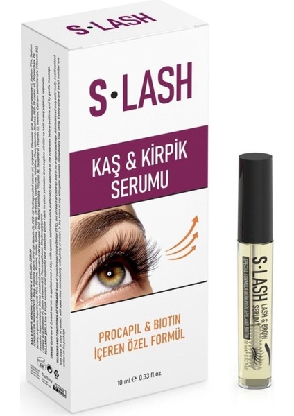 Kaş ve Kirpik Serumu S-Lash 10 Ml.