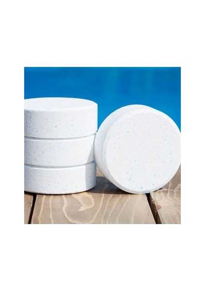 20 kg Multıfunctıonal Stabilize Triklor Multı Tablet 200 gr %90 Klor - Chlorine Tablets-Toptancıyızbiz
