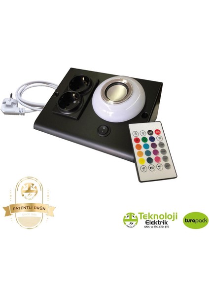 Dolap ve Tezgah Altı Bluetooth Müzik Çalar Prizmatik Venüs Kablolu 5 Metre modelleri