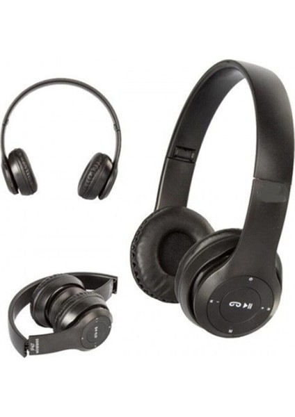 SW44 Mikrofonlu Wireless Bluetooth Kulak Üstü Kablosuz Kulaklık 5.0+Edr Extra Bass