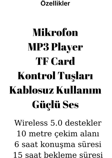 SW44 Mikrofonlu Wireless Bluetooth Kulak Üstü Kablosuz Kulaklık 5.0+Edr Extra Bass